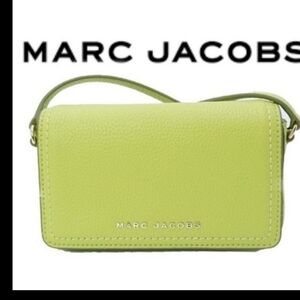 Marc Jacobs Green Crossbody Bag with Adjustable Strap